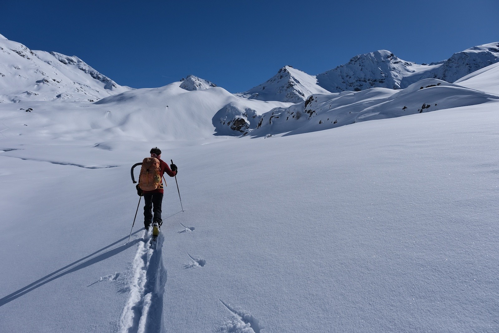 #7 La traversée du vallon du Clou. La traversée du vallon du Clou.