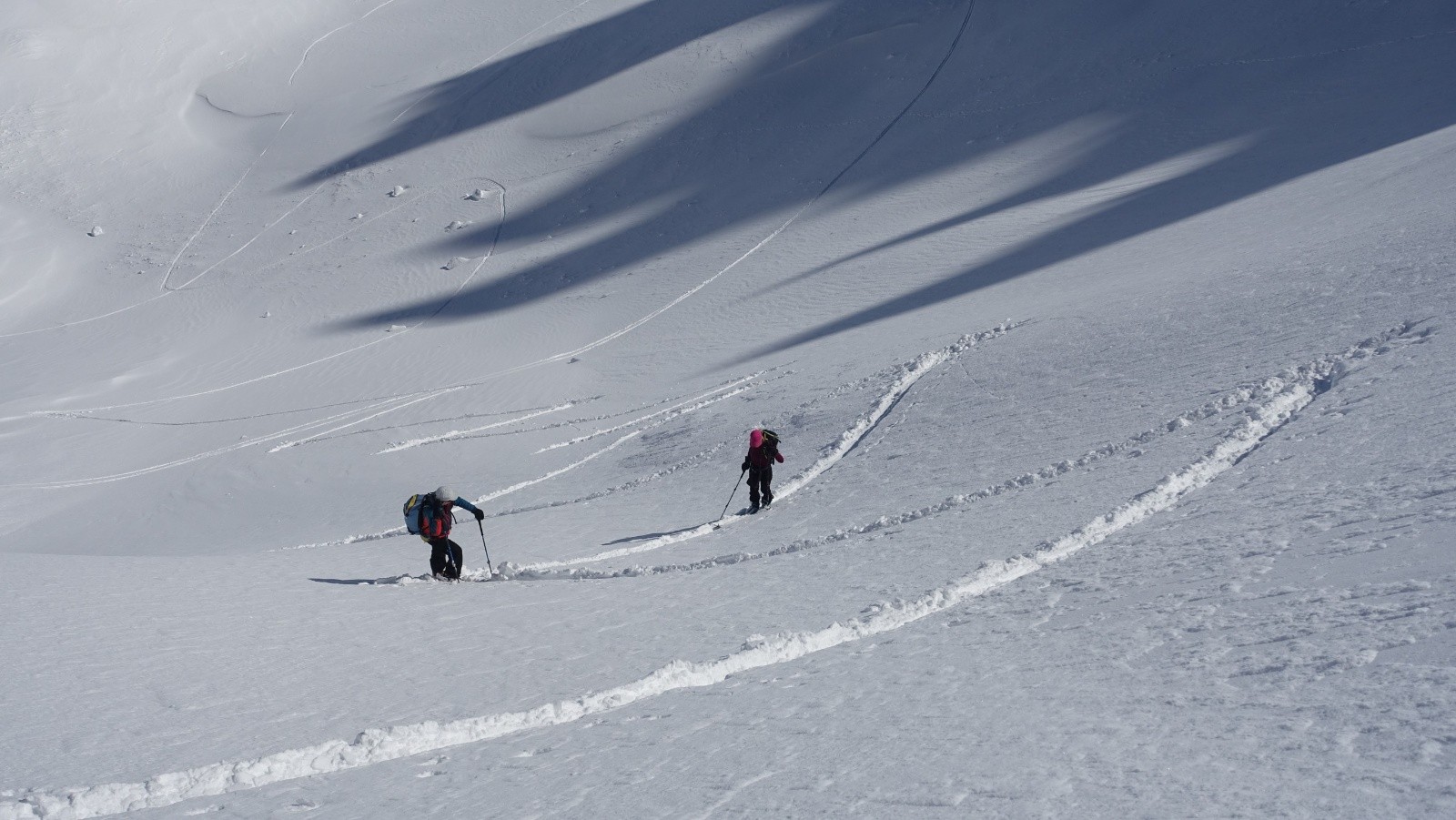 Traçage sous le col&nbsp;