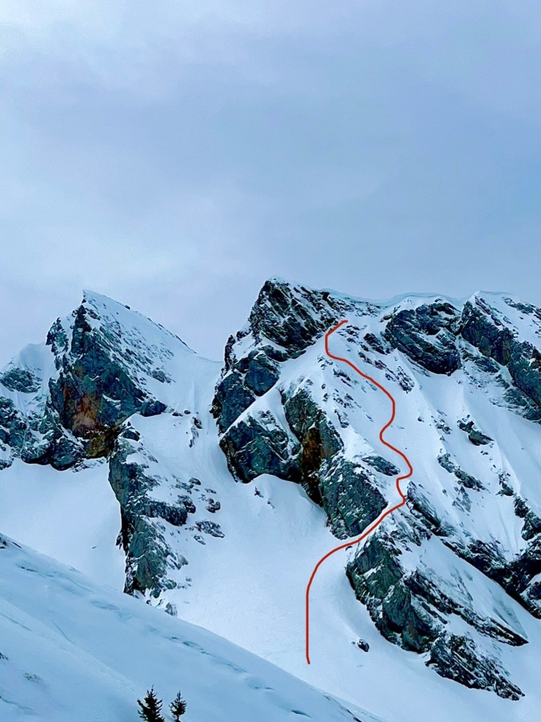 Vue de la face du jour&nbsp;