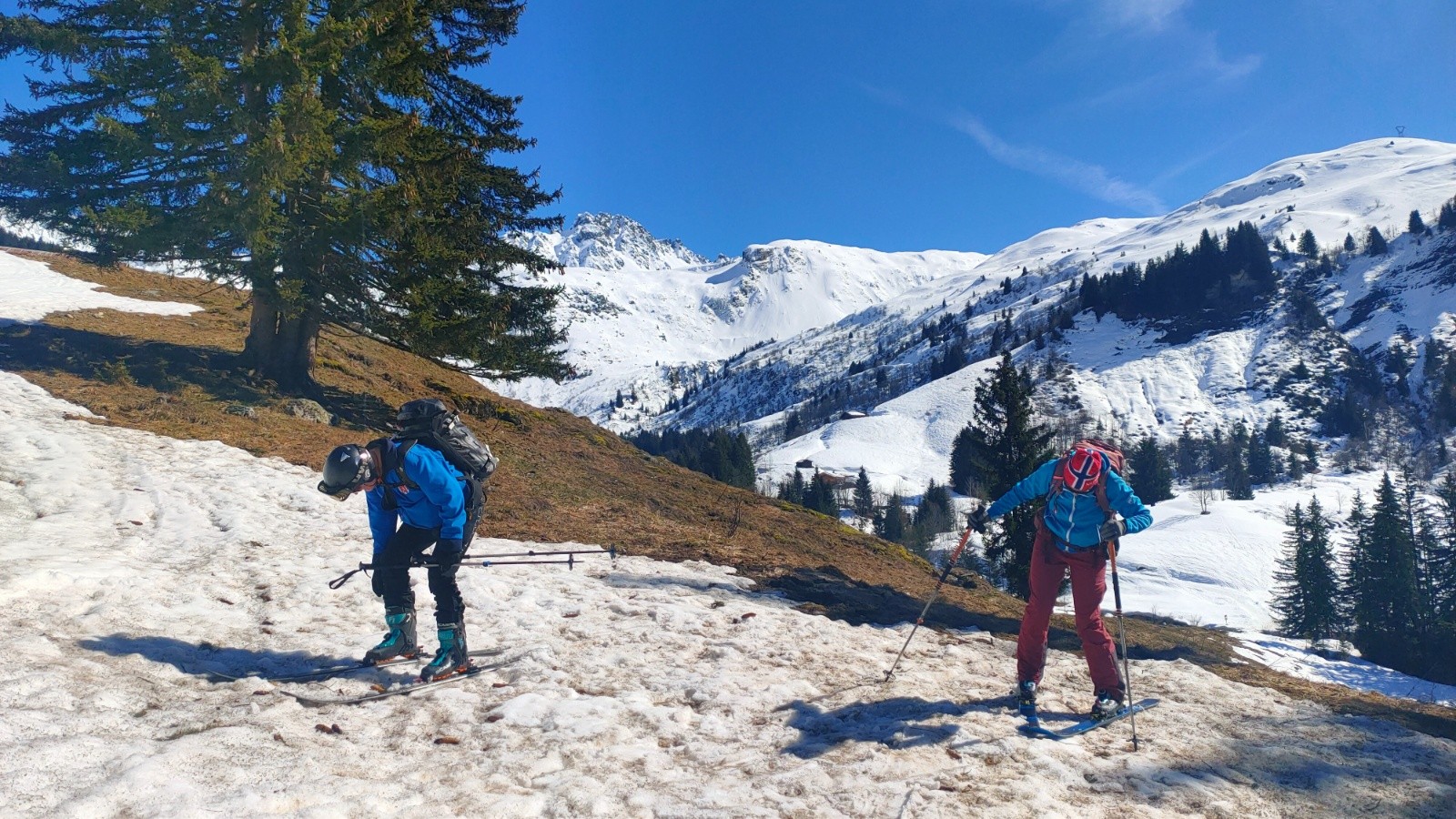 &nbsp;On rechausse pour la piste&nbsp;