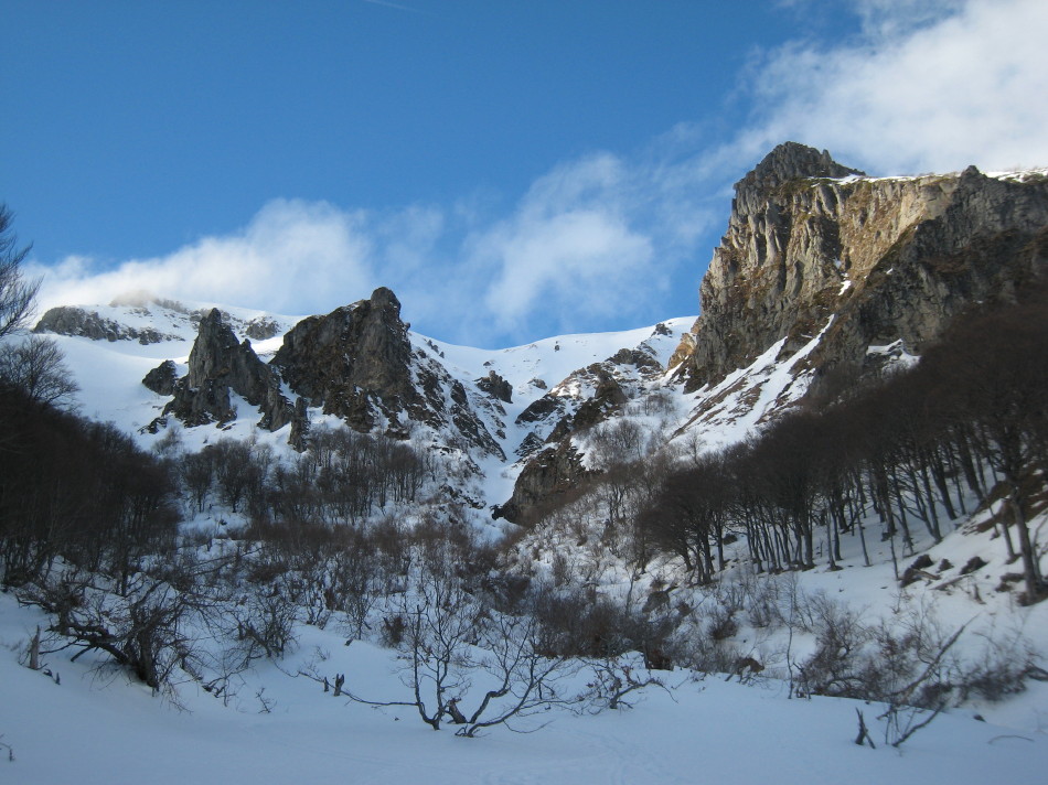 Couloir du Chapial : C'est tout droit !