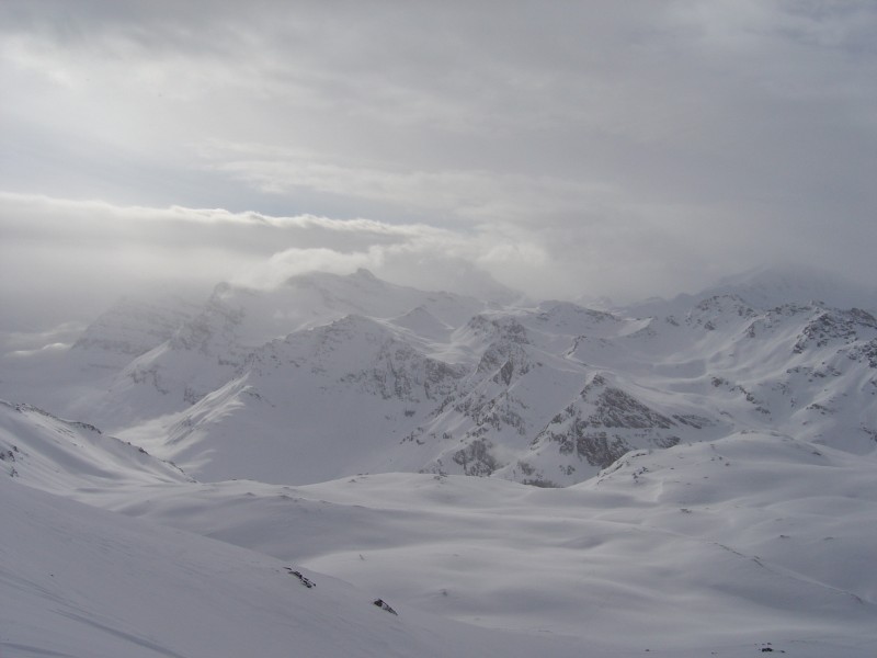 Col de la ouille Noire : Objectif atteint dans du coton