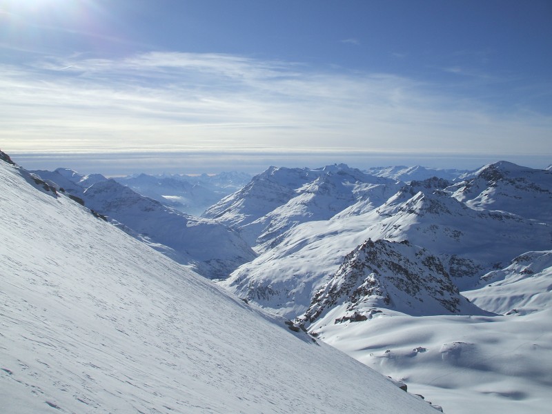 La vallée : Bonneval reste en bas