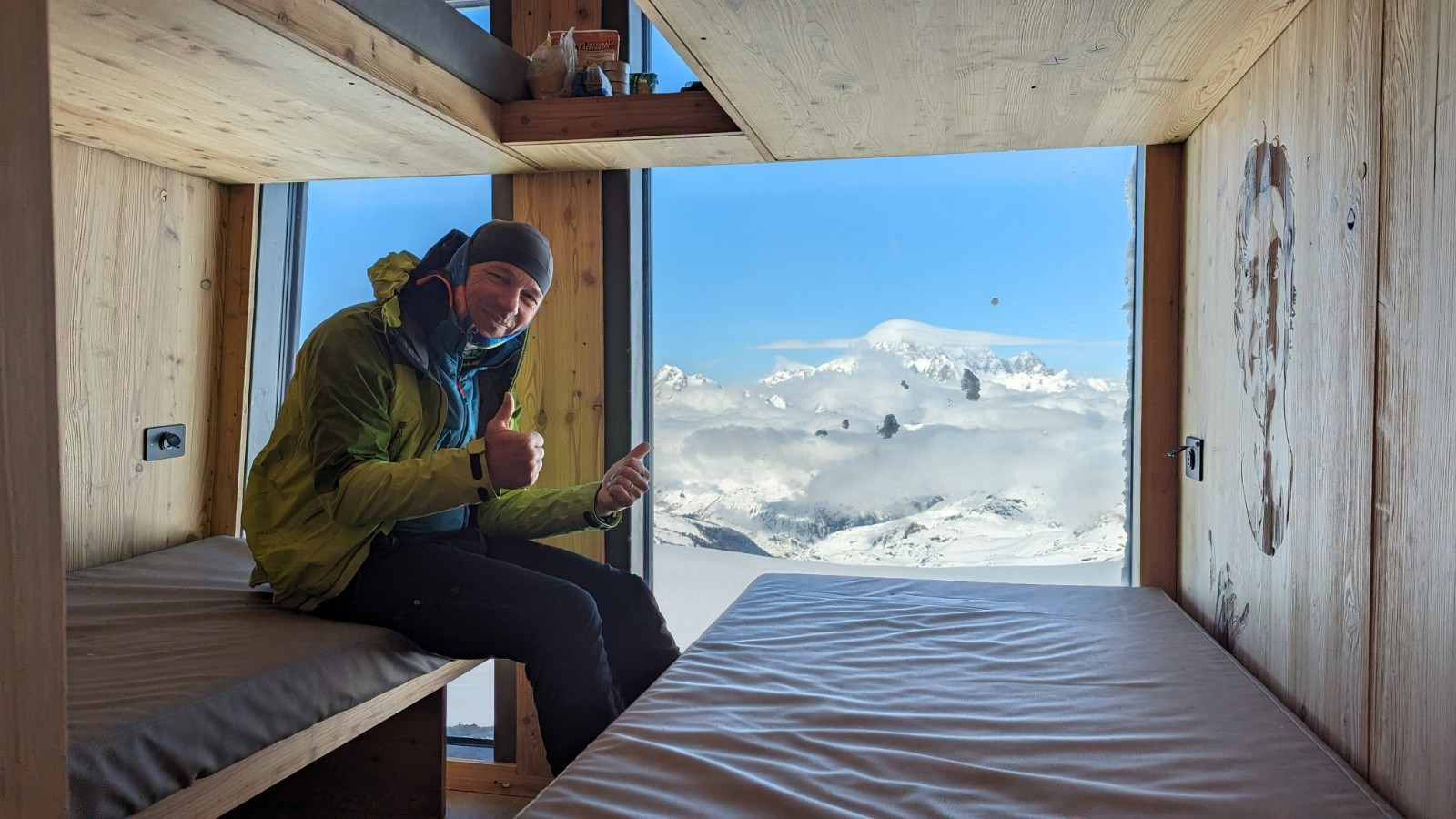 Chambre sur Mt-Blanc 