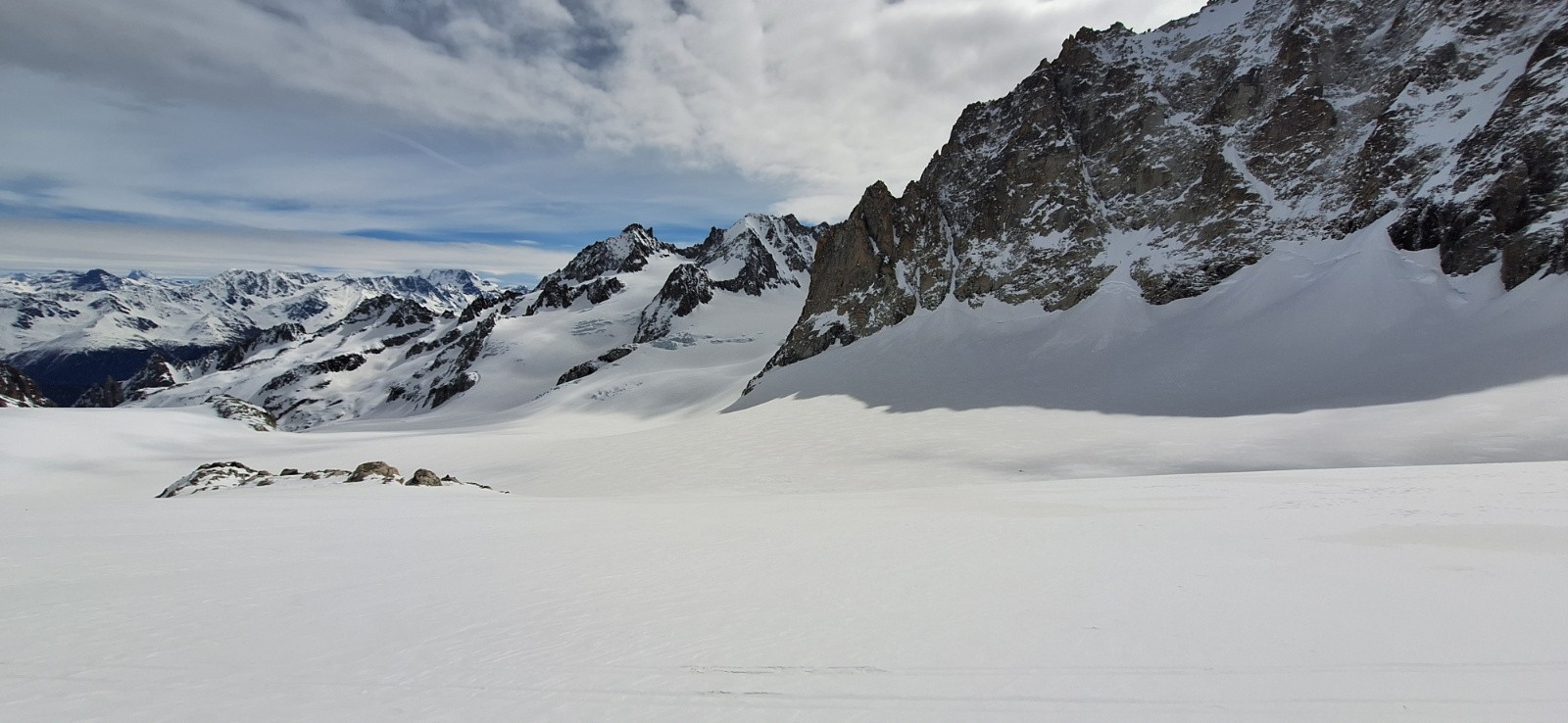 Après le col du Chardonnet