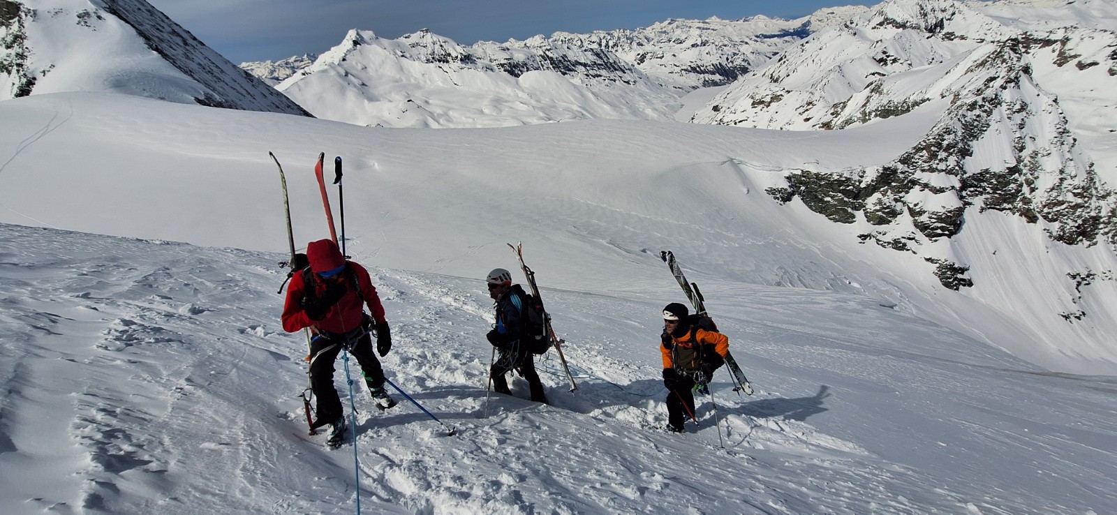 L'équipe en action… Serpentine