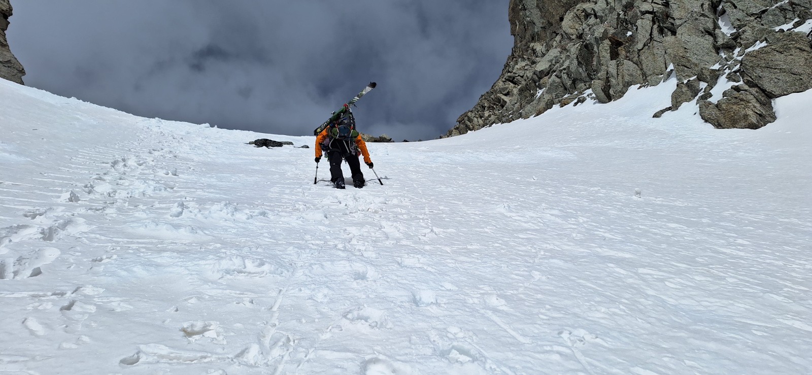 Montée Fenêtre de Saleinaz