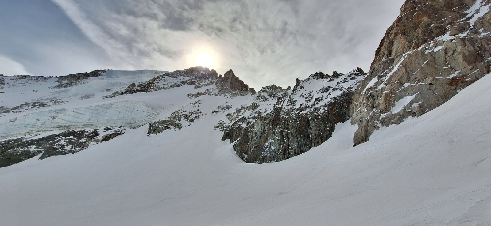 Après le col du Chardonnet