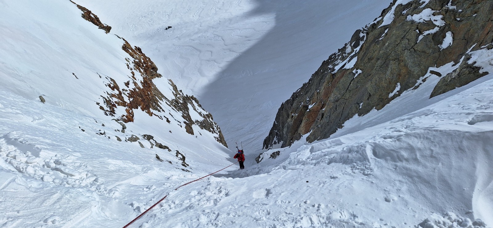 Descente rappel Chardonnet