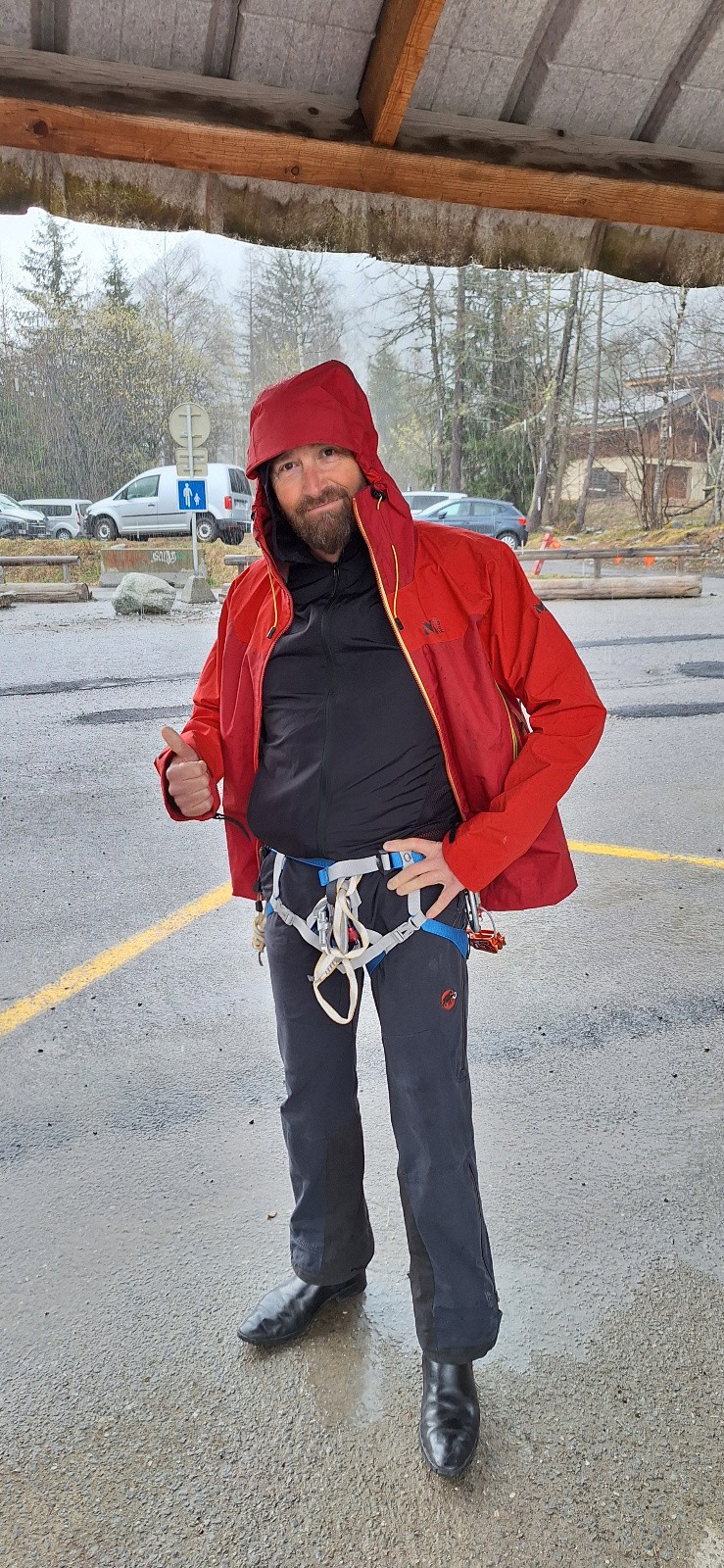 J1 Départ mais il pleut !