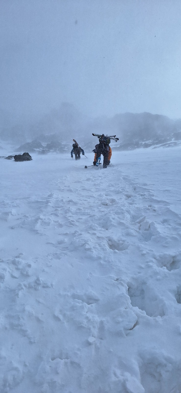 On monte Couloir du Plateau