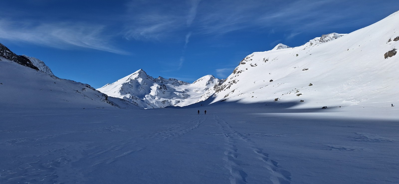 Sur la montée vers le Glacier du Brenay