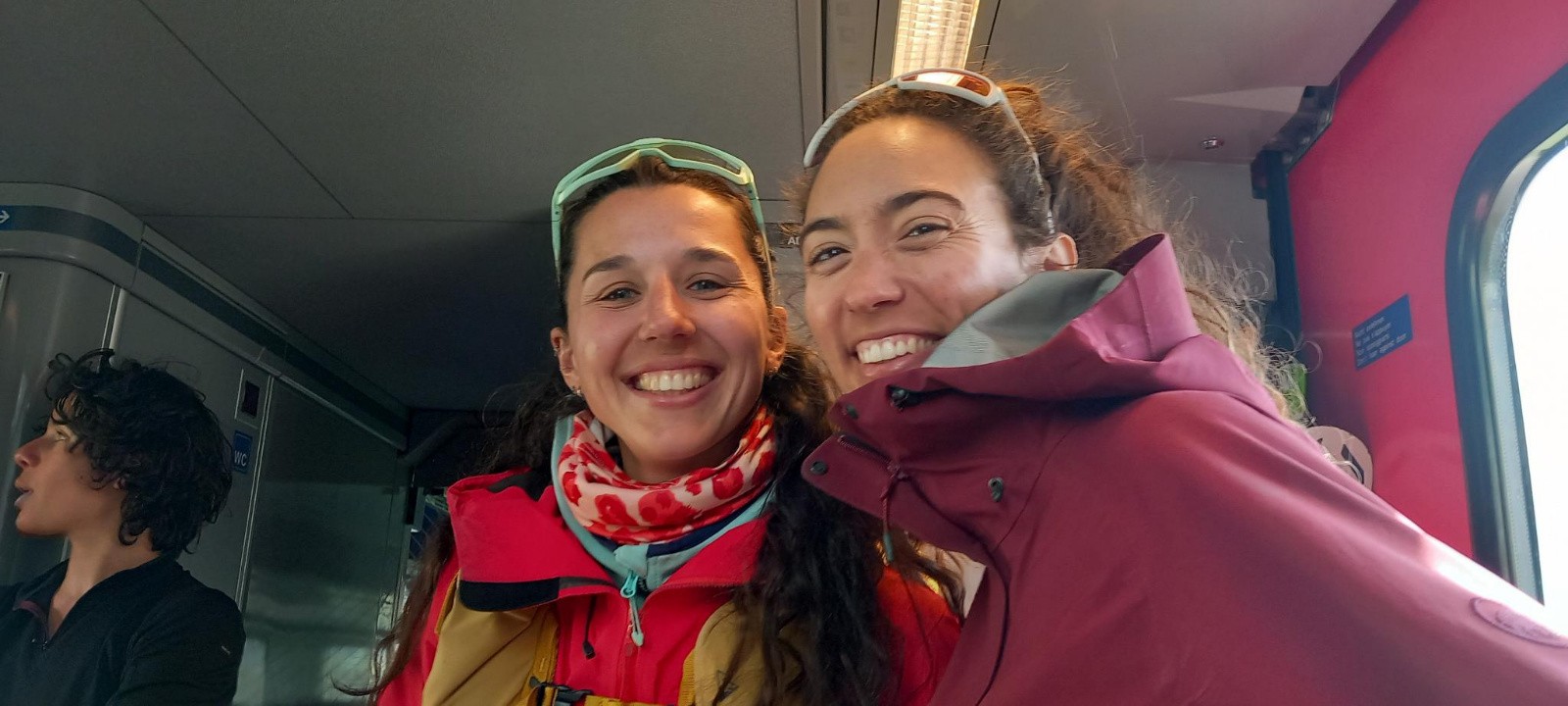 Diana, Juliette et Estelle… Sourires montagnardes un régal