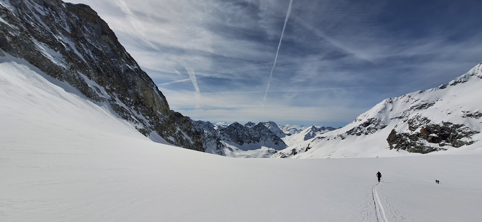 Sur le Glacier de la Serpentine