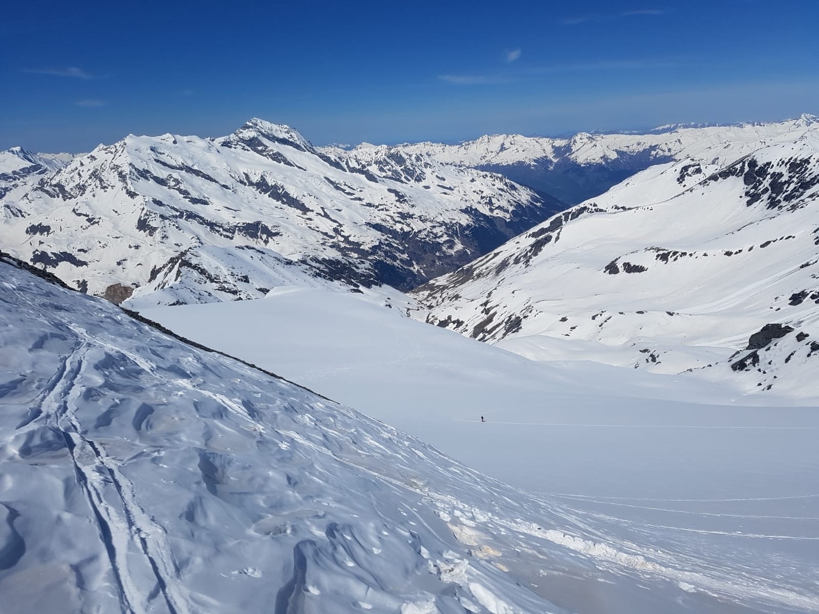Le fameux point sur le glacier&nbsp;