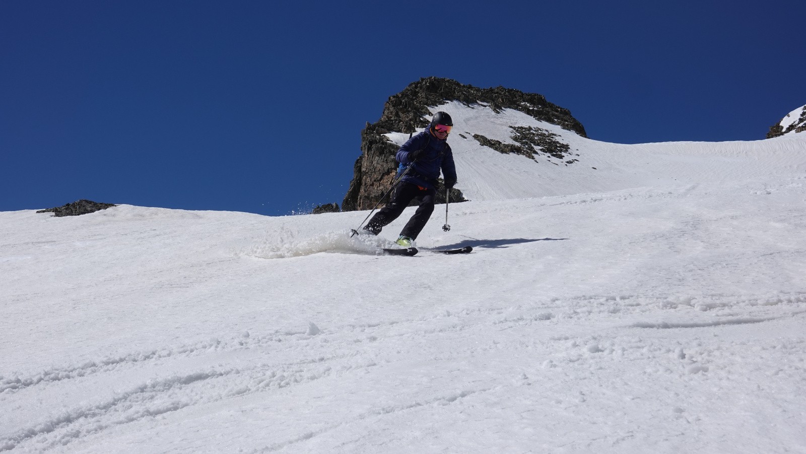 Sous le Colle dell Aver : du très bon ski