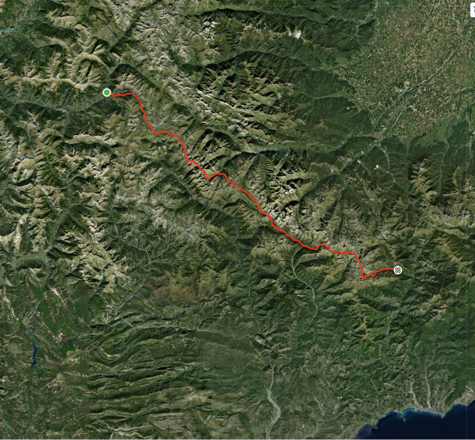 #1 L L'itinéraire global