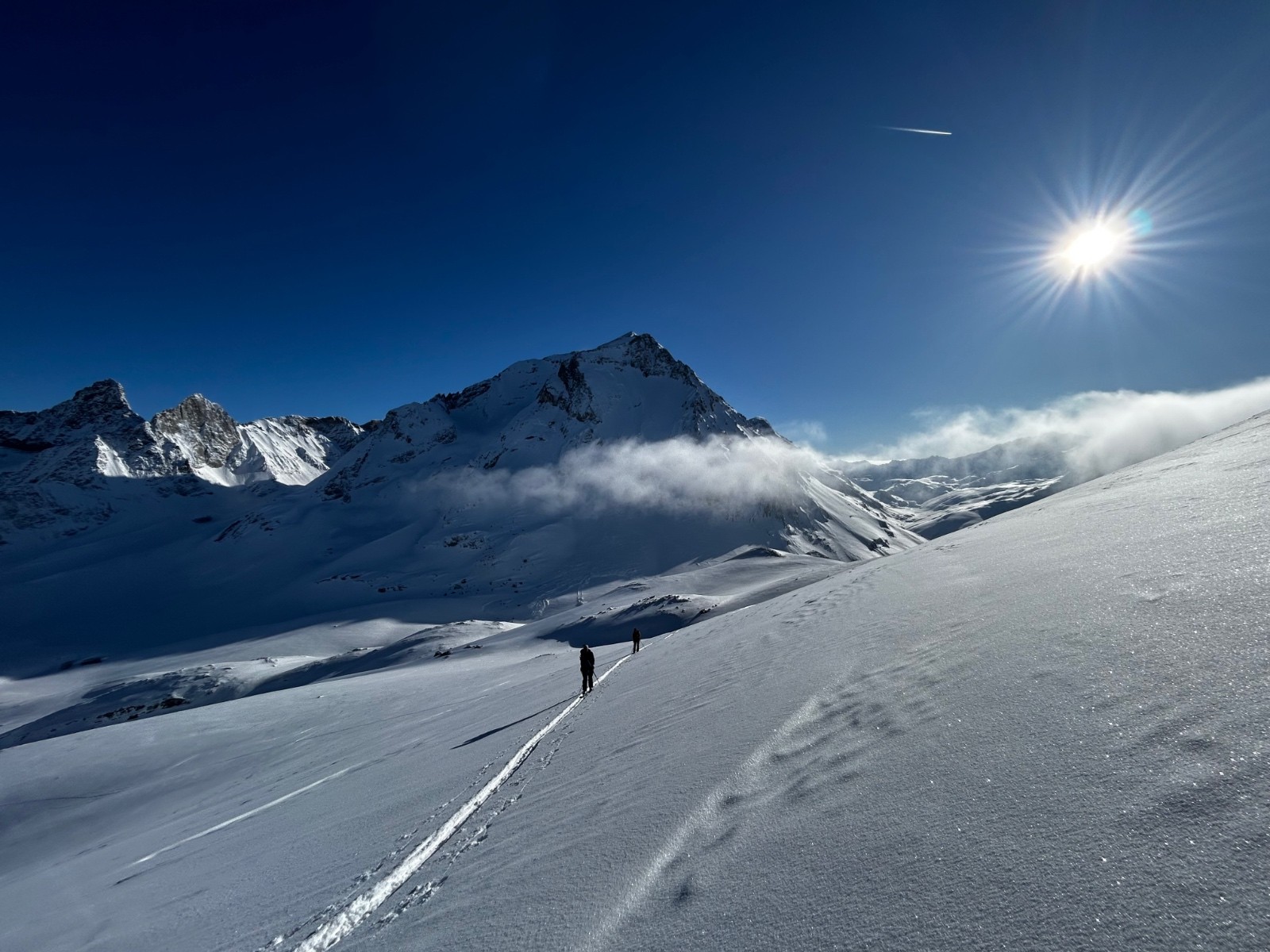 En montant sous la Réchasse 