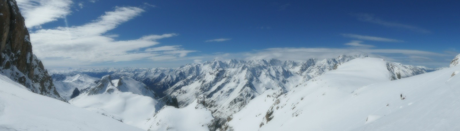 &nbsp;Pano Hamilton sur les Ecrins