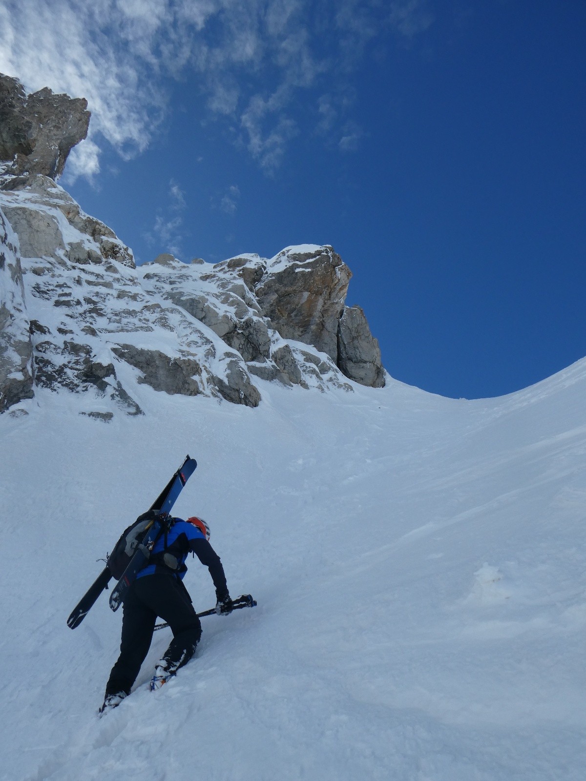 &nbsp;Arrivée au col