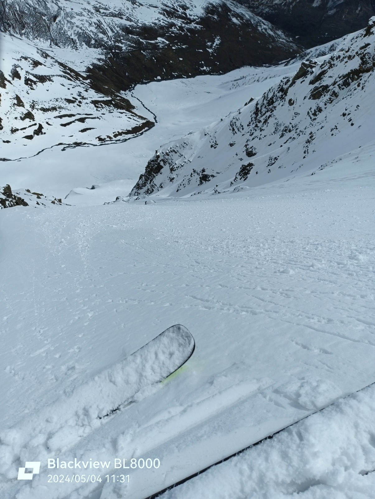 Avant la traversée pour la seconde partie du couloir&nbsp;