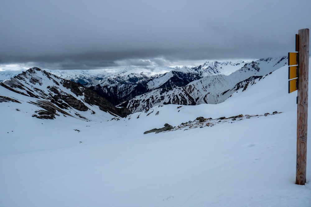 il bruine au col a 9h45