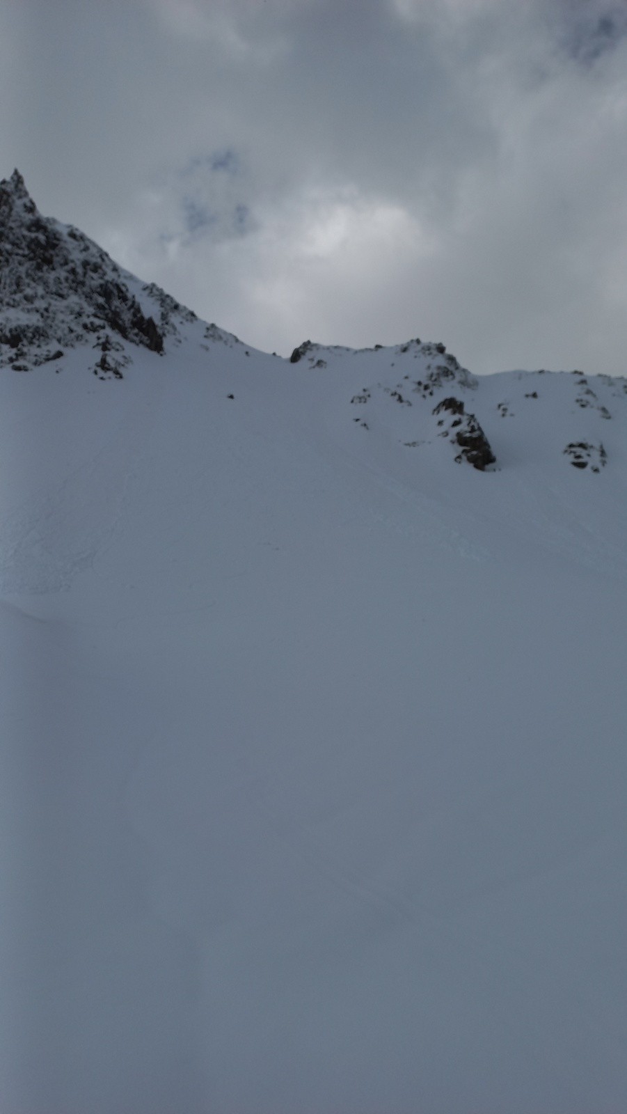  La pente finale et le petit col 2861 m