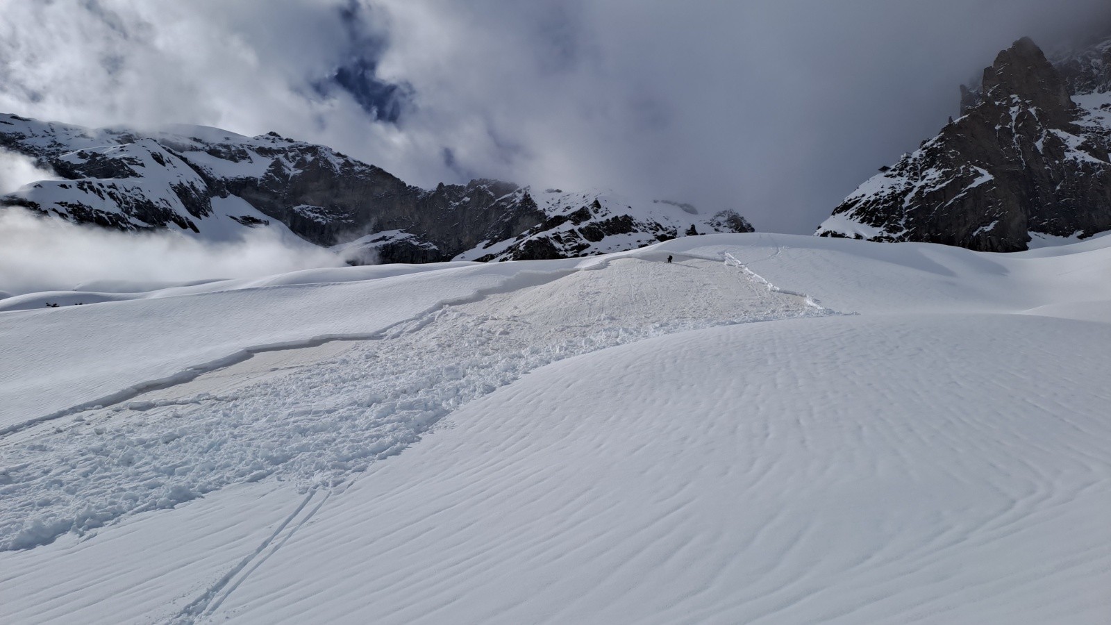 &nbsp;La plaque déclenchée