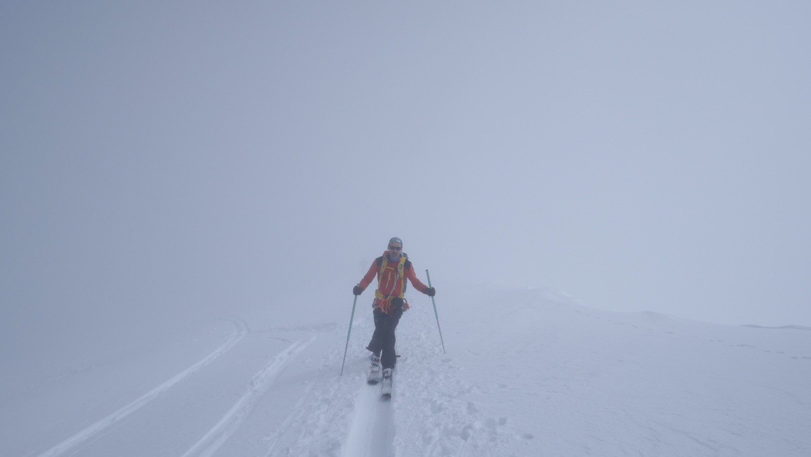 Sur la crête finale, profitez de la vue !!