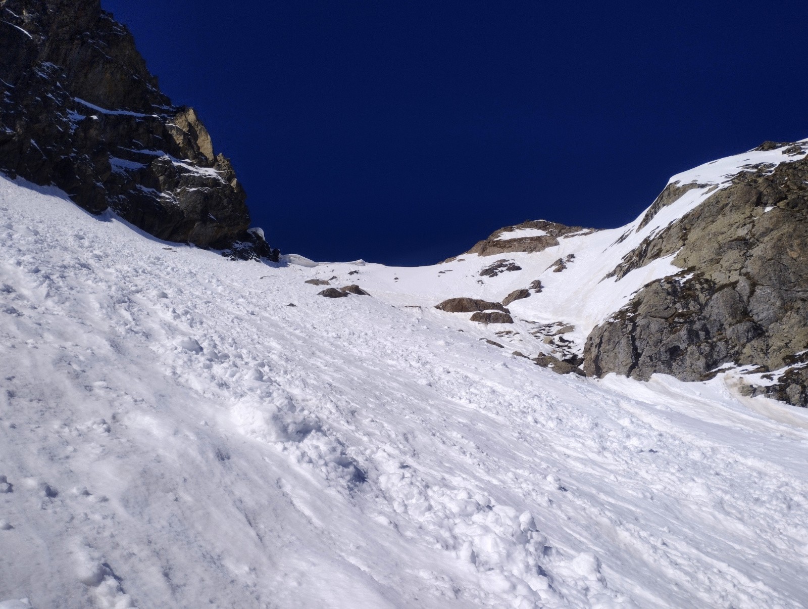 Passage S vers le Vallon de la Chalp 