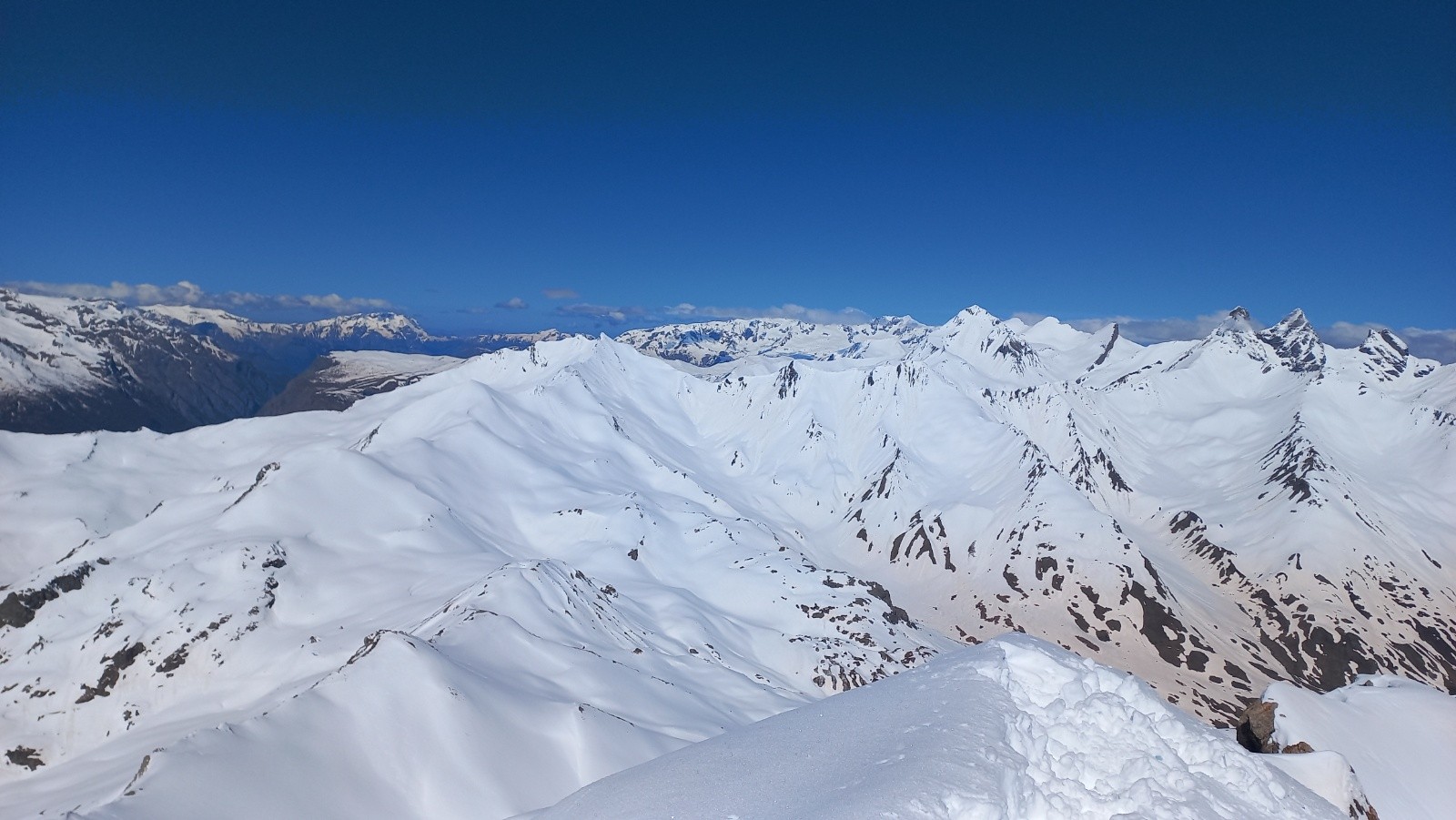 &nbsp;Pic blanc, 3 évêchés, aiguilles d’arves…