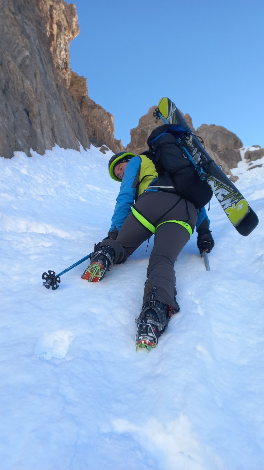 &nbsp;Philippe trace dans le couloir Termier