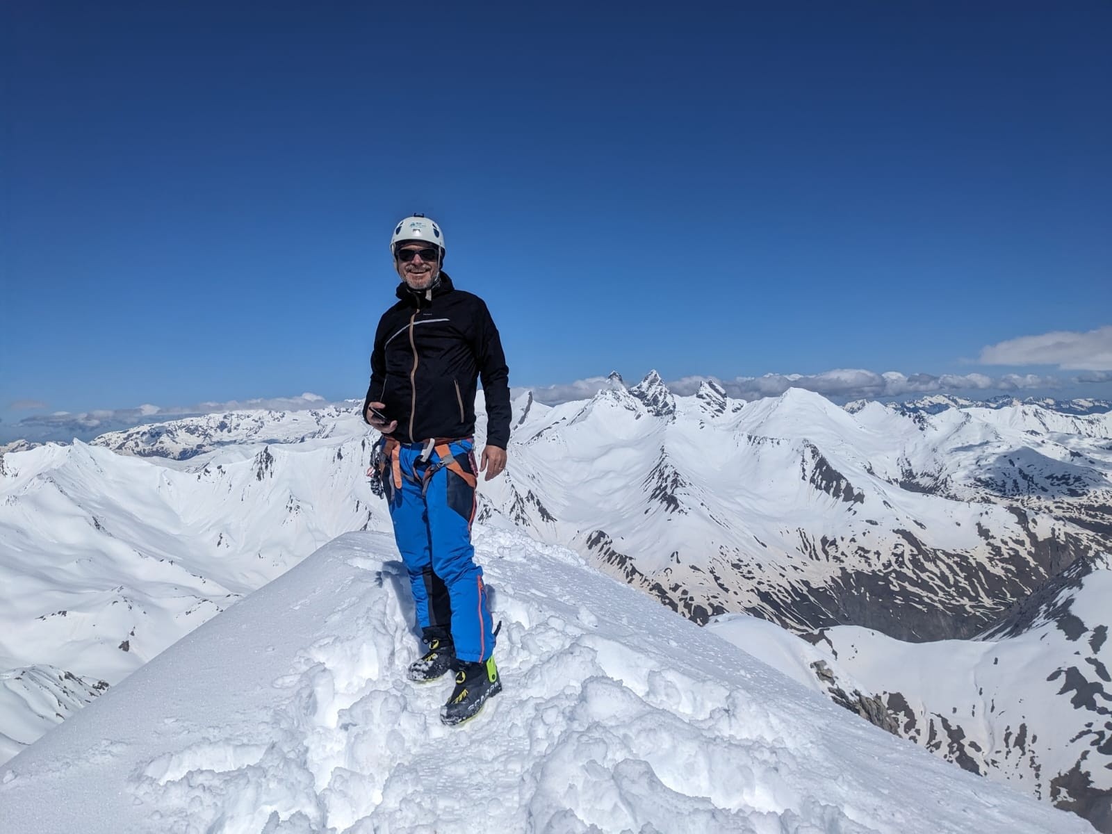 &nbsp;Au sommet du Galibier