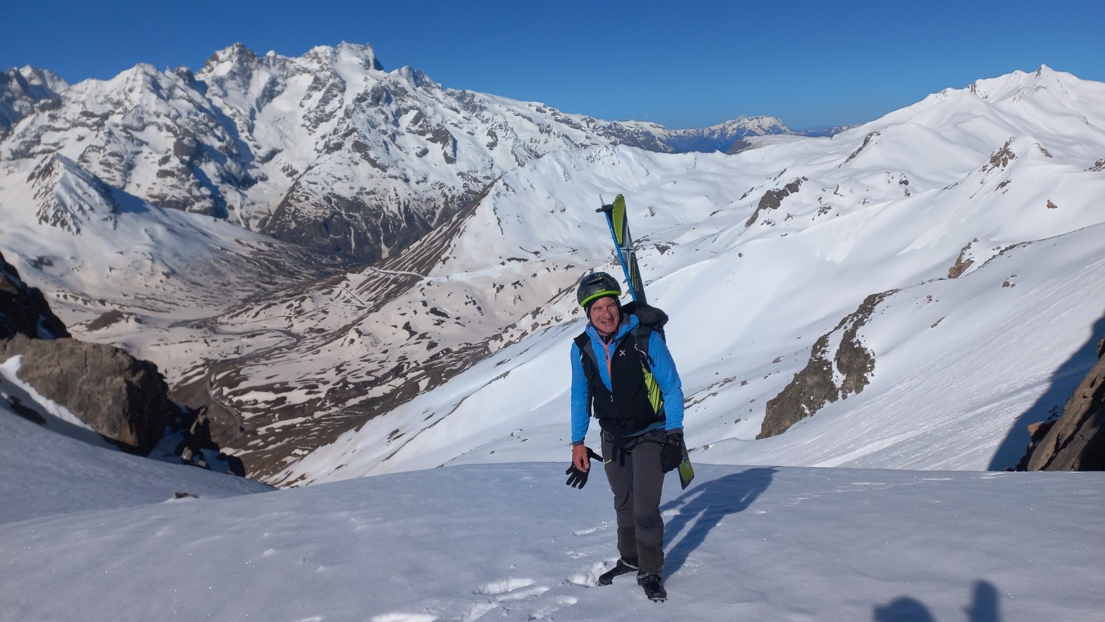 &nbsp;Philippe en sortant du col Termier