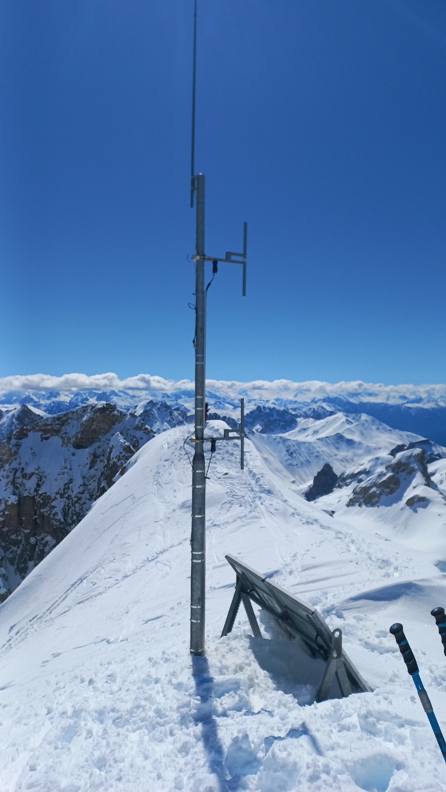 &nbsp;L’antenne du Grand Galibier