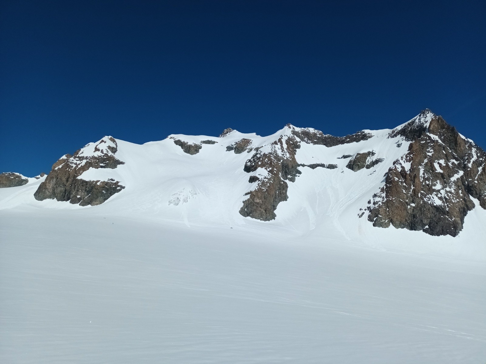 &nbsp;Face sud Roche Faurio