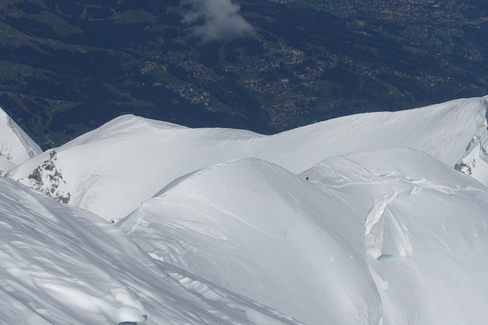Les bosses au dessus du Vallot