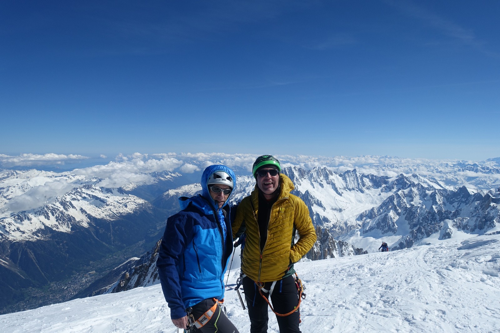 Heureux d'être au sommet 