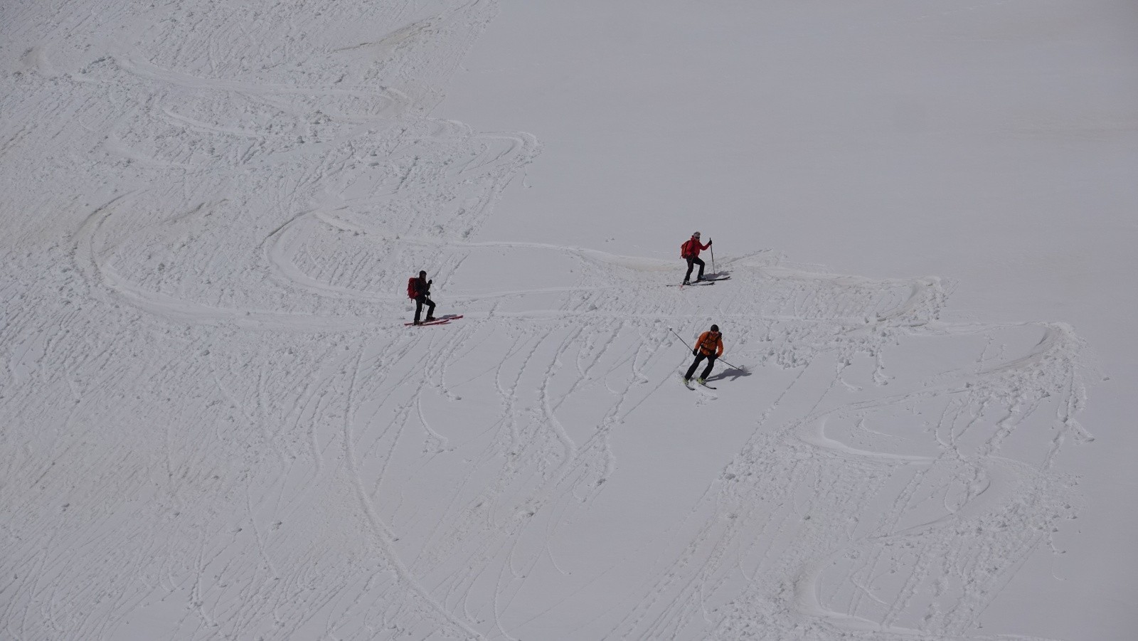 Fin de la descente de la Cime de Sistron