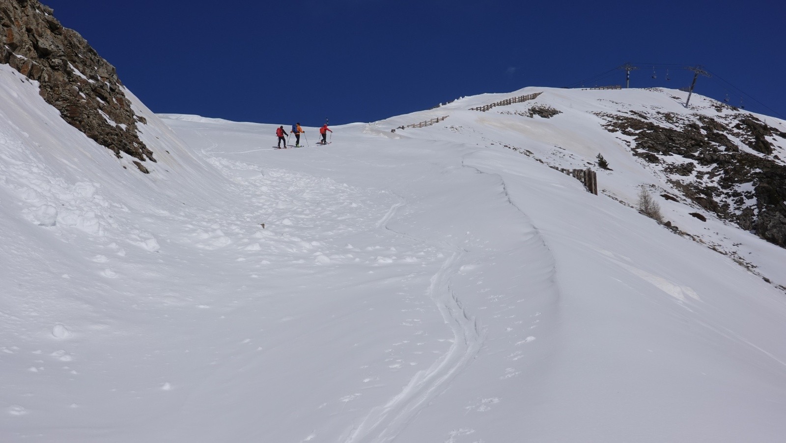 Arrivée à la Cime de Sistron