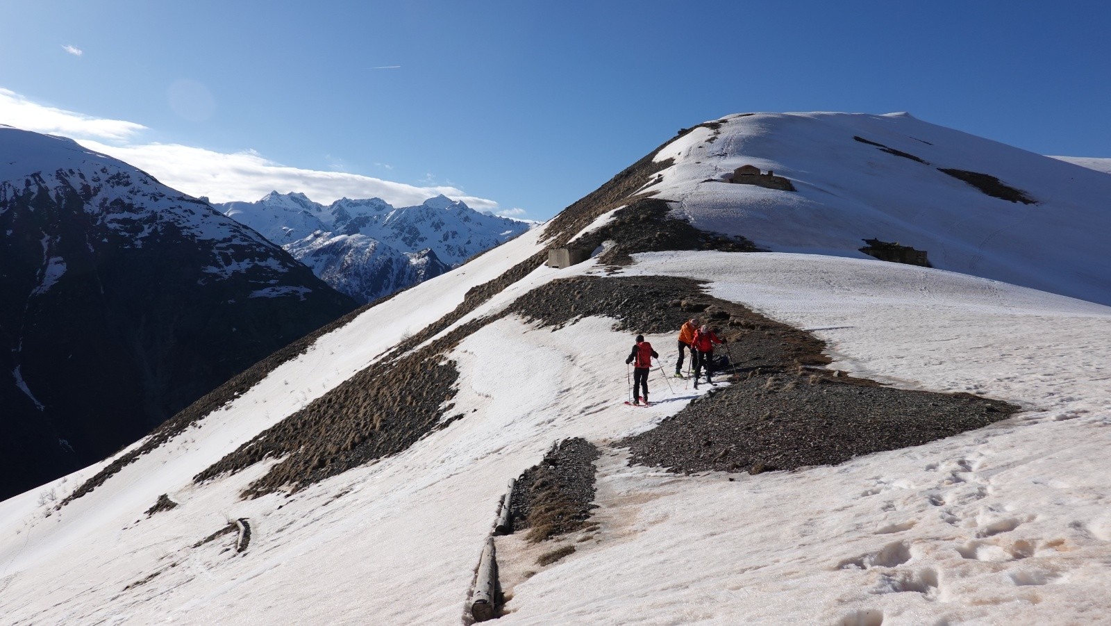 Au départ depuis le Col des Fourches
