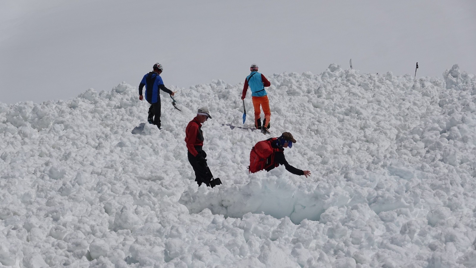 Beaucoup d'épaisseur dans le bas de la coulée