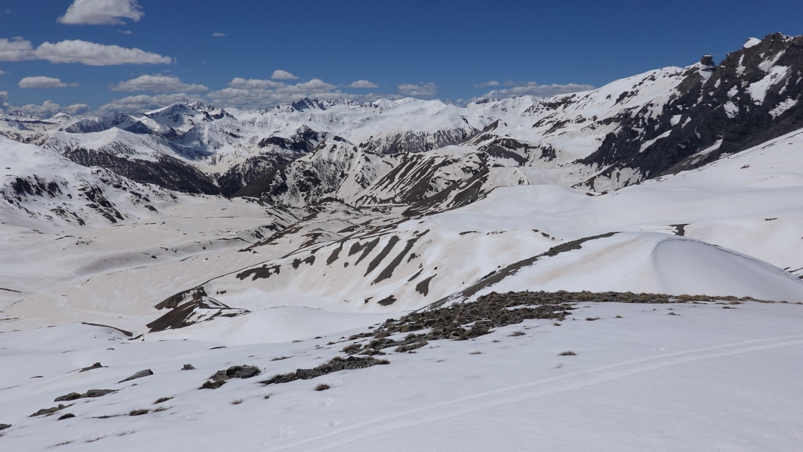 Retour par le vallon du Salse Morene