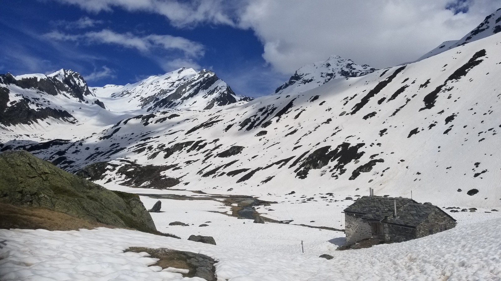 Plat du Ruitor et vallon de l'Invernet