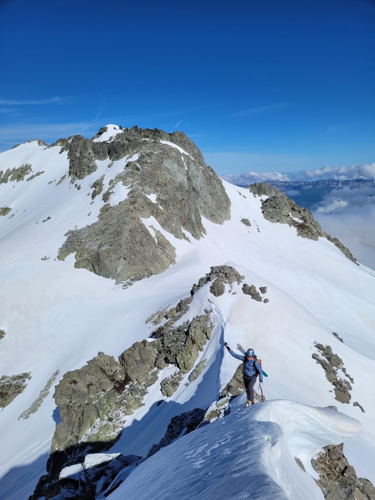 Sur l'arête 