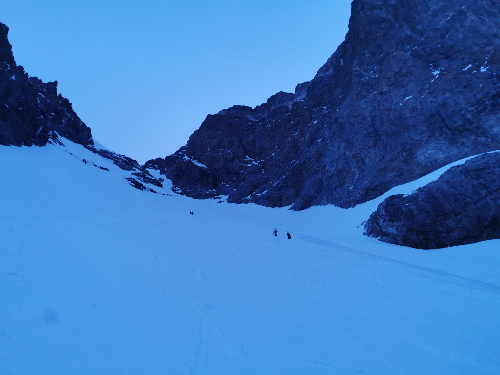 &nbsp;Montée dans le couloir Coolidge
