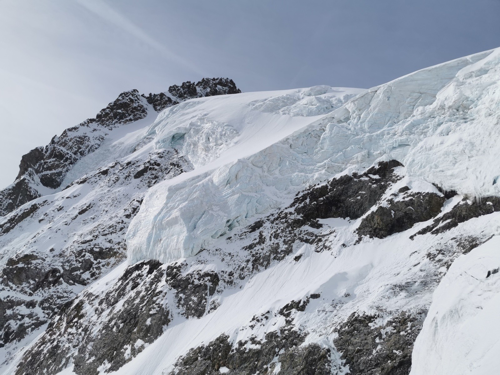 &nbsp;Les magnifiques seracs du Glacier des Violettes