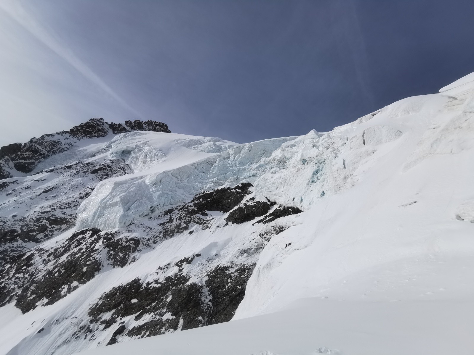 &nbsp;Les magnifiques seracs du Glacier des Violettes