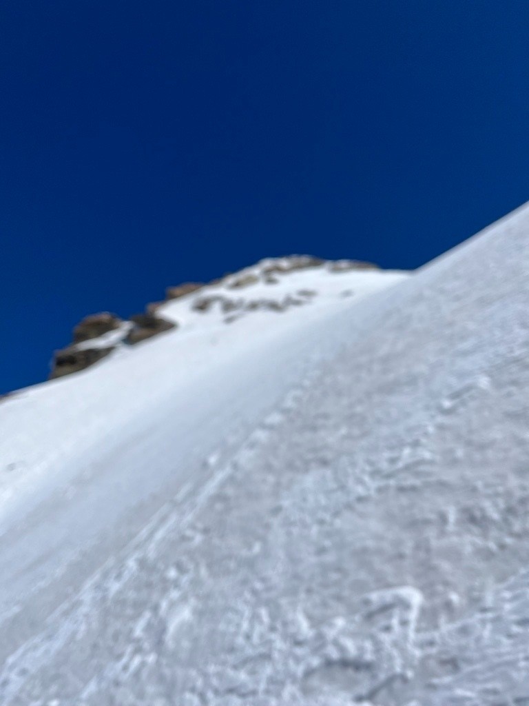 Malheureusement la seule photo de l'itinéraire est floue