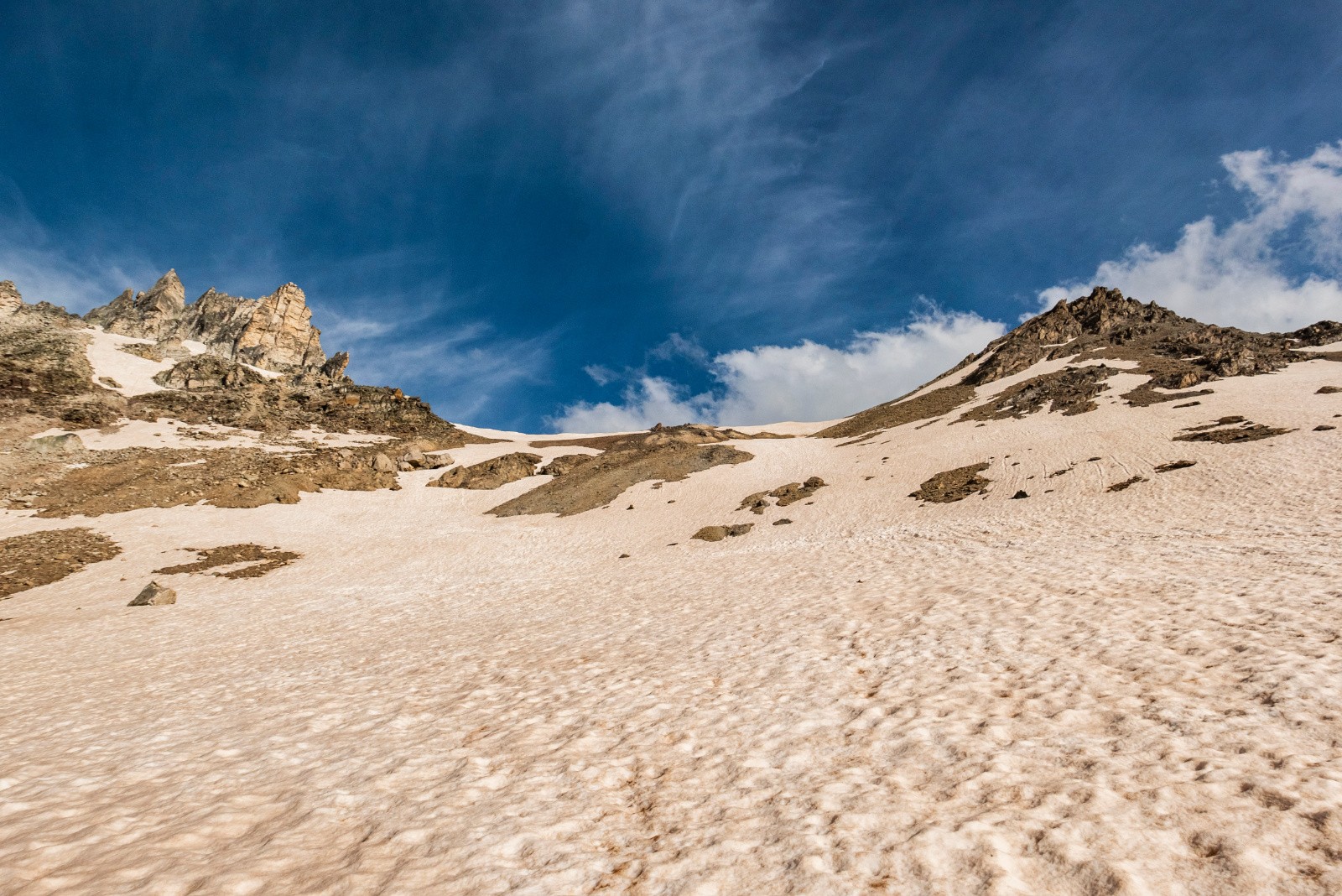 Ensuite direction col de Clot Julien 